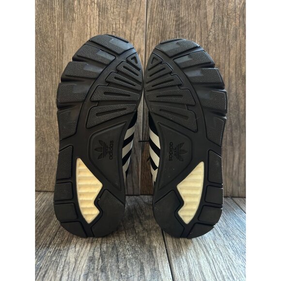 ADIDAS MEN'S ORIGINALS ZX 1K BOOST SNEAKERS Size 8.5 BLACK WHITE LHG 029003 - Picture 6 of 12